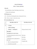 Tải Giáo án Mỹ thuật lớp 1 bài 16: Vẽ hoặc xé dán lọ hoa - Giáo án điện tử môn Mỹ thuật lớp 1