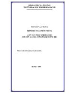 Kiểm thử phần mềm nhúng
