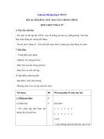 Tải Giáo án Thể dục lớp 2: Bài 44 - Đi kiễng gót, hai tay chống hông - Trò chơi: Nhảy ô