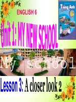 Tiếng Anh 6 - Unit 1 A closer look 2