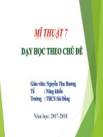 Mỹ Thuật Khối 7