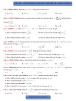 ĐS12 c1 tính đơn điệu của hàm số noLG 11111 