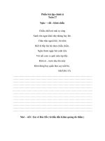 PHIẾU BÀI TẬP TIẾNG VIỆT LỚP 3MÔN CHÍNH TẢ -  TUẦN 27