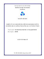 Nghiên cứu lựa chọn đơn pha chế dung dịch khoan mở vỉa sản phẩm cho các giếng sử dụng ống lọc cát ở mỏ sư tử đen  