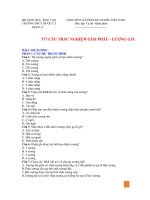 577 CÂU TRẮC NGHIỆM môn  GIẢI PHẪU của TRƯỜNG ĐHYD CẦN THƠ _ NGÀNH Y (theo bài - KHÔNG có đáp án)