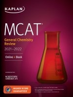 Preview MCAT General Chemistry Review 20212022 (Kaplan Test Prep) by Kaplan Test Prep (2020)