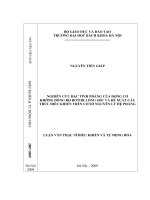 Nghiên cứu đặc tính phẳng của động cơ không đồng bộ Rotor lồng sóc và đề xuất cấu trúc điều khiển trên cơ sở nguyên lý hệ phẳng
