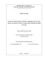 Đánh giá phân bố liều lượng và tính hiệu quả của kỹ thuật xạ trị nửa chùm tia trong đIều trị một số bệnh ung thư