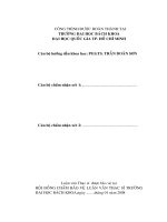Đánh giá năng suất cắt gọt và chất lượng bề mặt khi dùng dụng cụ cắt có góc cắt đặc biệt  