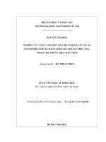 Nghiên cứu nâng cao hiệu quả bộ nghịch lưu DC AC Inverter đầu ra dạng sóng sin chuẩn THD 5  trong hệ thống điện mặt trời