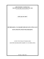 Mô hình hóa các bộ biến đổi bán dẫn công suất bằng phương pháp Phazor động