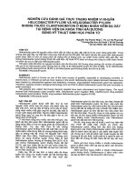 Nghiên cứu đánh giá thực trạng nhiễm vi khuẩn Helicobacter Pylori và Helicobacter Pylori kháng thuốc Clarithromycin ở bệnh nhân viêm dạ dày tại bệnh viện đa khoa tỉnh Hải Dương bằng kỹ thuật sinh học phân tử