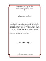 Nghiên cứu ảnh hưởng của ma sát âm đến sức chịu tải của cọc đơn và nhóm cọc trong công trình xây dựng dân dụng và công nghiệp ở điều kiện đất yếu khu vực tp  hồ chí minh  