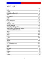 550 CÂU TRẮC NGHIỆM môn NỘI CƠ SỞ _ NGÀNH Y (theo bài  KHÔNG có đáp án)