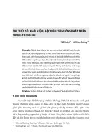 Tri thức số Khái niệm, đặc điểm và hướng phát triển trong tương lai