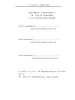 Xây dựng thư viện khối thích nghi điều khiển hệ phi tuyến  