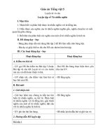 Tải Giáo án Tiếng Việt 5 tuần 8: Luyện từ và câu - Luyện tập về từ nghiều nghĩa - Giáo án Luyện từ và câu lớp 5