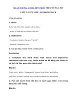 Tải Unit 2 lớp 9 Looking back - Soạn tiếng Anh 9 Unit 2 Looking back đầy đủ nhất