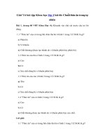 Tải Giải Vở bài tập Khoa học 4 bài 66: Chuỗi thức ăn trong tự nhiên - Giải sách bài tập Khoa học lớp 4 tập 2