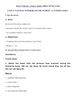 Tải Unit 5 lớp 6 A closer look 1 - Tiếng Anh 6 Unit 5 Natural wonders of the world | Giải bài tập SGK tiếng Anh lớp 6 Unit 5 A closer look 1