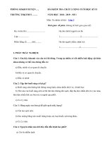 Tải Bộ đề thi học kì 2 lớp 3 môn Tự Nhiên Xã Hội năm học 2018 - 2019 - 04 Đề thi lớp 3 môn Tự nhiên Xã hội học kỳ 2 theo Thông tư 22