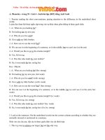 Tải Giải bài tập SBT Tiếng Anh lớp 9 chương trình mới Unit 5: Wonders of Vietnam - Lời giải sách bài tập Tiếng Anh lớp 9 Unit 5