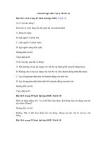 Tải Giải bài tập SBT Vật lý 10 bài 10 - Ba định luật Niu-tơn