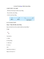 Tải Lý thuyết Toán lớp 1: Điểm. Đoạn thẳng - Lý thuyết môn Toán 1