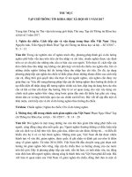 Tạp chí Thông tin Khoa học xã hội số 3 năm 2017