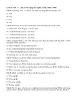 Tải Trắc nghiệm Lịch sử lớp 8 bài 16 - Liên Xô xây dựng chủ nghĩa xã hội (1921 - 1941)