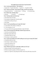 Tải Trắc nghiệm Ngữ văn lớp 10: Bài - Đọc tiểu Thanh kí - Bài tập trắc nghiệm môn Ngữ văn 10 có đáp án