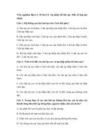 Tải Trắc nghiệm Địa Lý 10 bài 12: Sự phân bố khí áp. Một số loại gió chính - Câu hỏi trắc nghiệm Địa Lý 10 bài 12 có đáp án