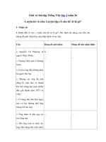 Tải Giải vở bài tập Tiếng Việt lớp 4 tuần 26: Luyện tập về câu kể Ai là gì? - Giải sách bài tập Tiếng Việt 4 tuần 26: Luyện từ và câu