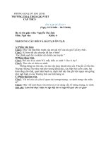 Ôn tập Ngữ văn6:Tuần 7