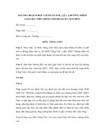 Tải Bài thu hoạch tập huấn SGK Tiếng Việt lớp 1 bộ sách Cánh Diều - Bài thu hoạch tập huấn SGK Cánh Diều