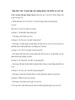 Tải Tập làm văn lớp 4 tuần 32: Luyện tập xây dựng đoạn văn miêu tả con vật - Giải bài tập SGK Tiếng Việt 4 tập 2