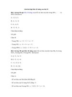 Tải Giải bài tập Hóa 10 nâng cao bài 22 - Hóa trị và số oxi hóa