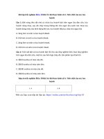 Tải Trắc nghiệm Hóa học 10 bài 31: Bài thực hành số 4, Tính chất của oxi, lưu huỳnh - Trắc nghiệm Hóa học 10 bài 31 có đáp án