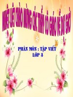 Tập viết 3 - Tuần 8 - Ôn chữ hoa G TT