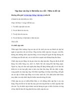 Tải Giải vở bài tập Tiếng Việt lớp 4 tuần 20: Miêu tả đồ vật (Bài kiểm tra viết) - Giải sách bài tập Tiếng Việt 4 tuần 20: Tập làm văn