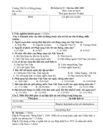 Download Đề thi HKII sử 9- 2008 2009
