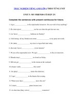 Tải Bài tập tự luận tiếng Anh lớp 6 Unit 3: My Friends - Bài tập Unit 3 lớp 6 My friends có đáp án