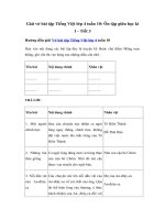 Tải Giải vở bài tập Tiếng Việt lớp 4 tuần 10: Ôn tập giữa học kì 1 - Tiết 3 - Giải sách bài tập Tiếng Việt lớp 4 tuần 10
