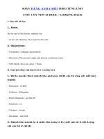 Tải Tiếng Anh lớp 6 Unit 1 Looking back - Soạn Looking back Unit 1 lớp 6 đầy đủ nhất