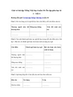 Tải Giải vở bài tập Tiếng Việt lớp 4 tuần 10: Ôn tập giữa học kì 1 - Tiết 4 - Giải sách bài tập Tiếng Việt lớp 4 tuần 10