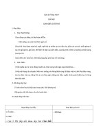 Tải Giáo án Tiếng Việt 4 tuần 15: Tập đọc - Cánh diều tuổi thơ - Giáo án Tập đọc lớp 4