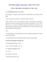 Tải Ngữ pháp Unit 6 lớp 7 The first university in Viet Nam - Tiếng Anh 7 Unit 6 The first university in Viet Nam| Cấu trúc Unit 6 SGK tiếng Anh lớp 7 mới