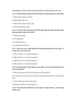 Tải Trắc nghiệm Địa Lý 10 bài 2: Một số phương pháp biểu hiện các đối tượng địa lí trên bản đồ - Câu hỏi trắc nghiệm Địa Lý 10 bài 2 có đáp án