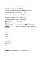 Tải Trắc nghiệm Từ vựng và ngữ pháp tiếng Anh lớp 7 Unit 9 Festivals Around The World - Bài tập Tiếng Anh 7 mới theo từng Unit có đáp án