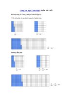 Tải Giải bài tập Cùng em học Toán lớp 5 Tuần 15 - Đề 2 - Giải sách Cùng em học Toán lớp 5 tập 1